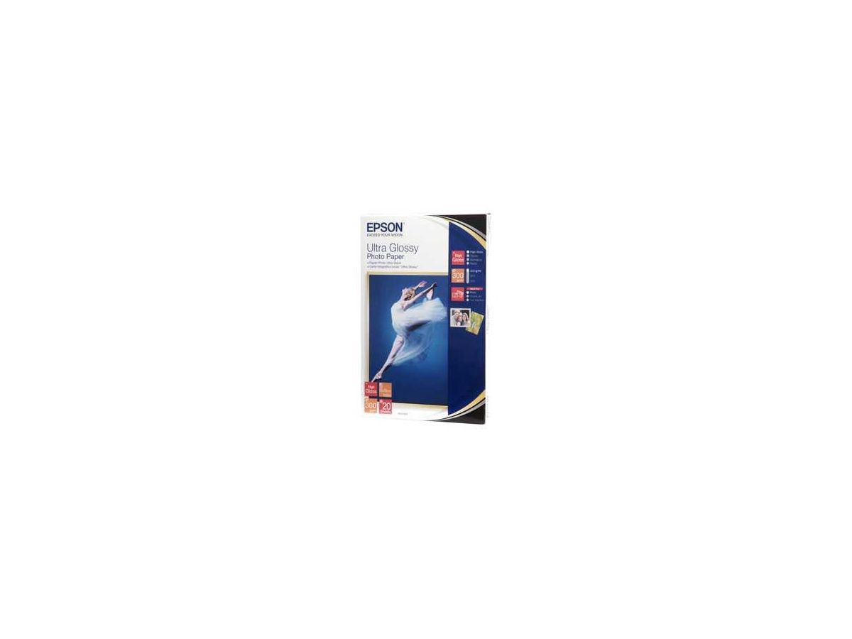 EPSON Ultra Glossy Photo 10x15cm S041926 Stylus DX 3800 300g 20 Blatt (0010343855274)