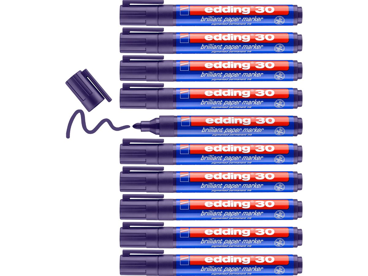 EDDING Permanent Marker 30 1,5-3mm 30-8 violett (4004764064540)