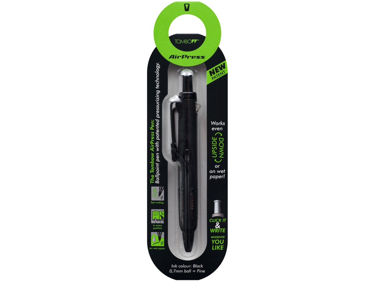 TOMBOW Air Press Pen 0.7mm BC-AP12 noir (4003198201767)
