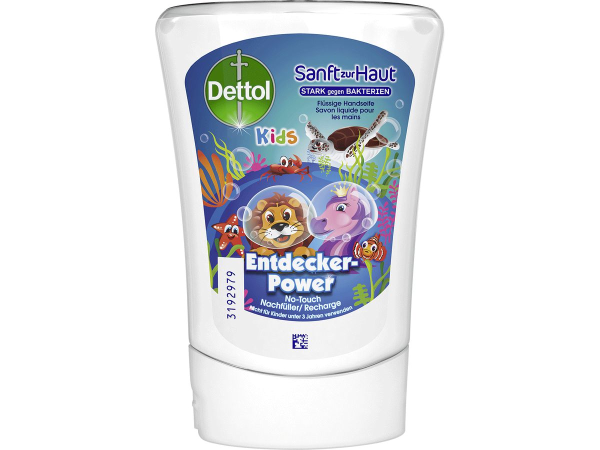 DETTOL No-Touch Kids Refill 3264316 Lotusblüte&Kamillenöl 250ml (4002448205180)