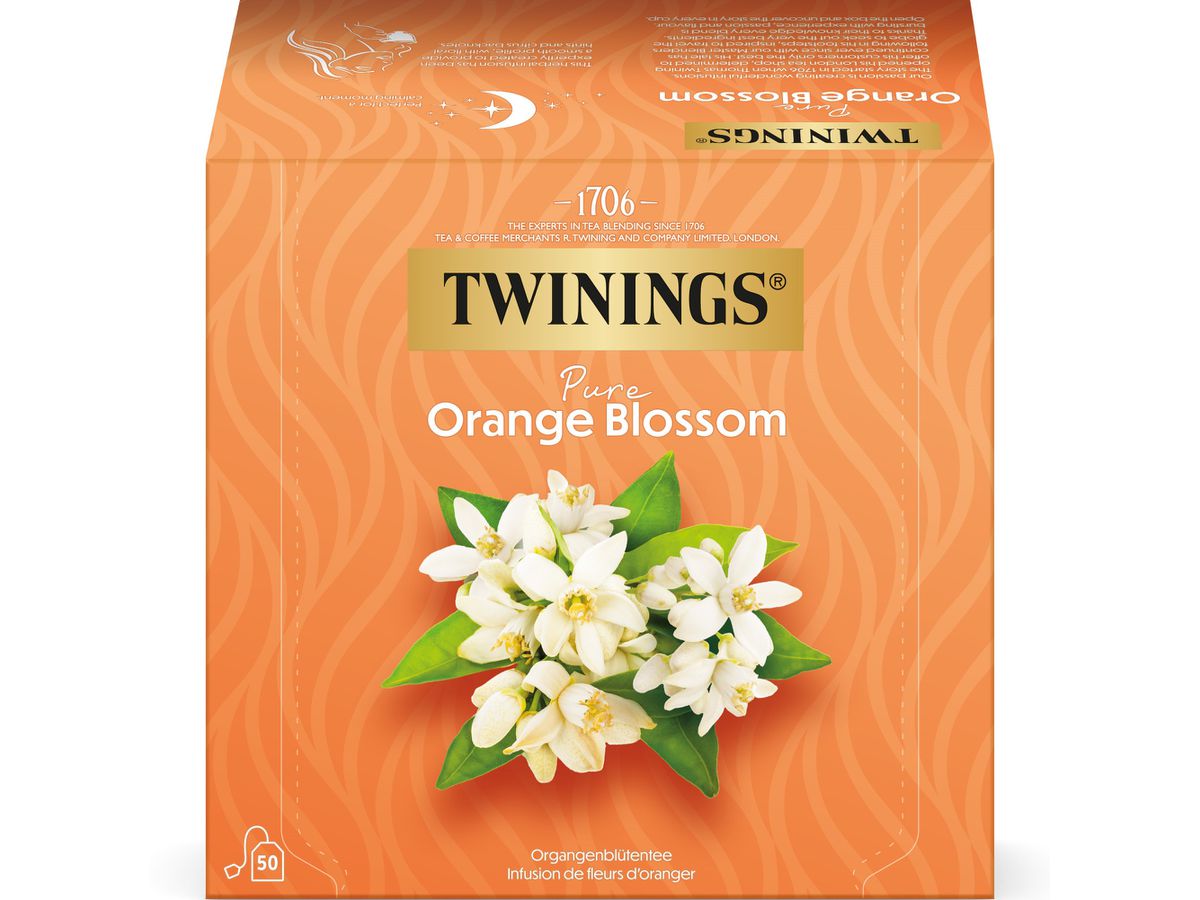 TWININGS Fiori d'arancio 100017120 Borse 1,6 g, 50 pz. (0070177231484)