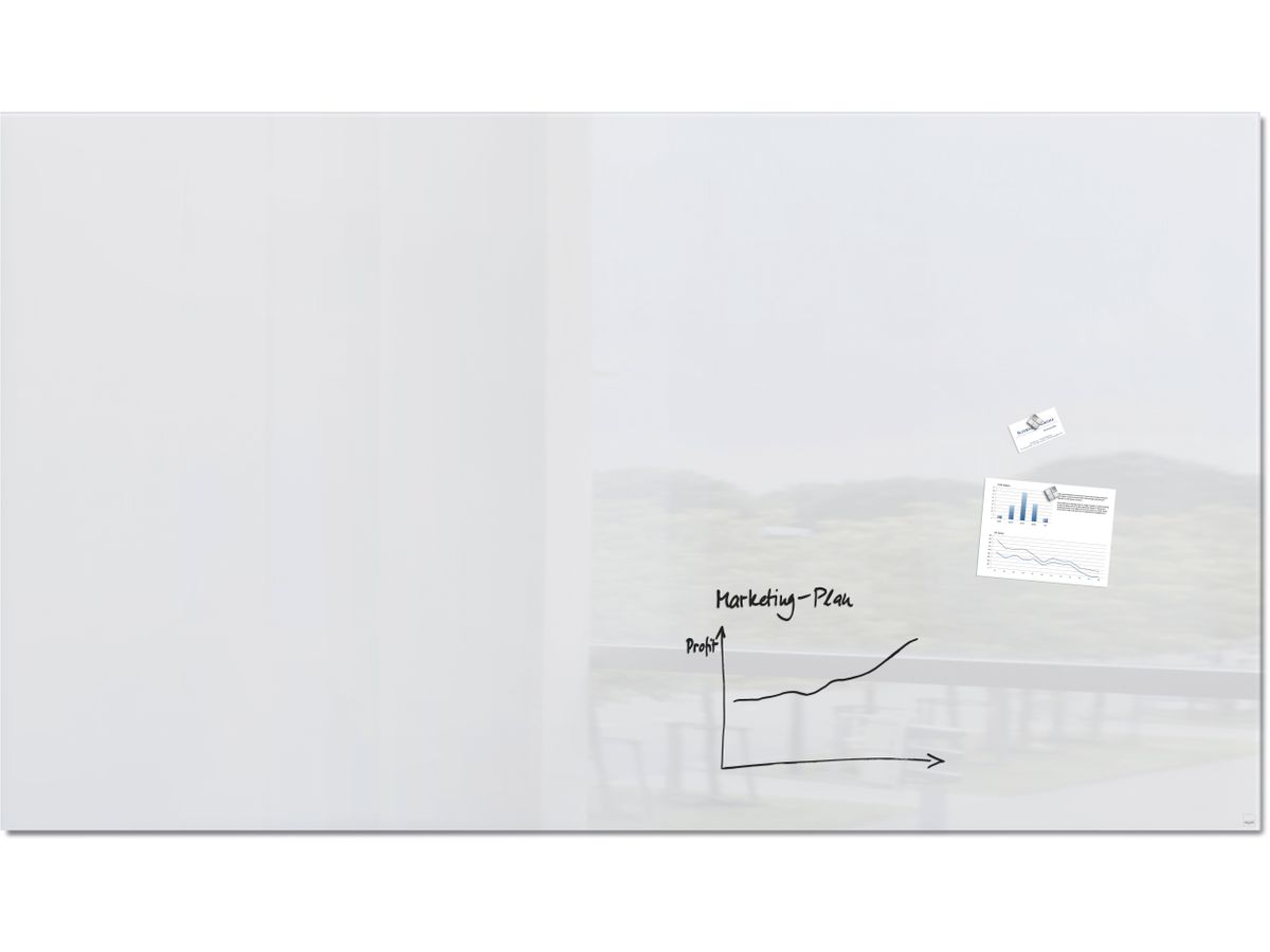 SIGEL Glass Calamitaboard GL235 bianco 2400x1200mm (4004360820854)