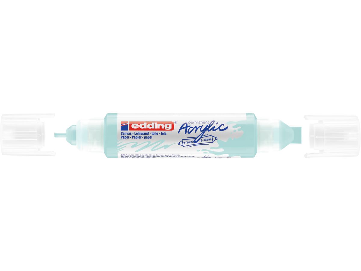 EDDING Acrylmarker 5400 double liner 5400-916 pastellblau sdm (4057305028693)