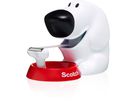 SCOTCH Dispenser Chien blanc C31 incl.1roul.Magic 810 19mmx7.5m (4046719743193)