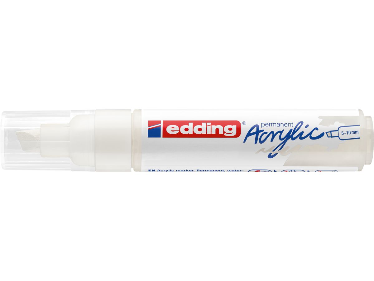 EDDING Acrylmarker 5000 5-10mm 5000-922 verk.weiss sdm (4057305025968)