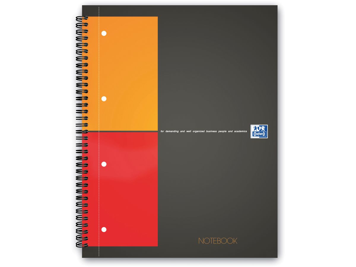 OXFORD Carnet spirale A4+ 100103664 quadrillé 5mm, 80g 80 flls. (3020120012018)