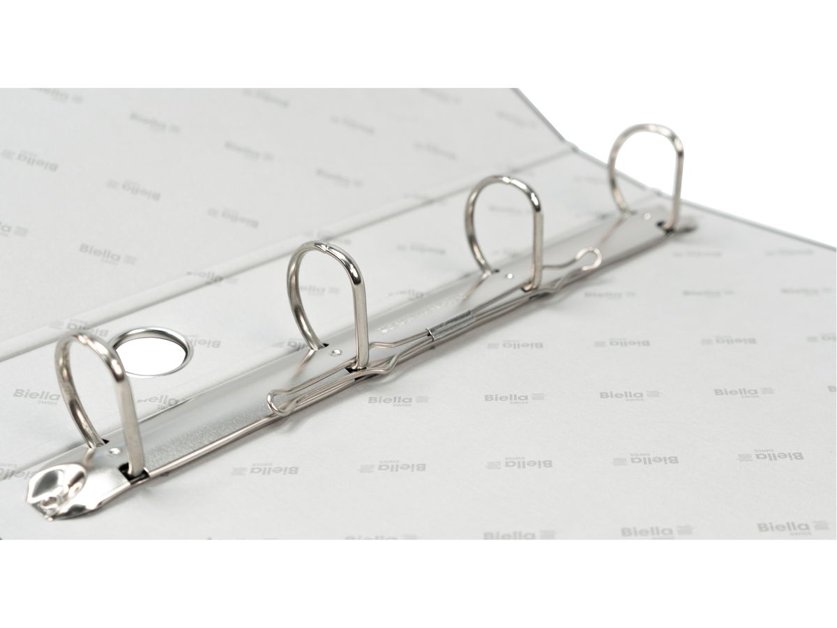 BIELLA Class. ann. Plasti-Quatro 4cm 12735402U noir 4 ann. A3 en travers (7611365202348)