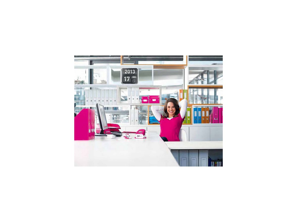 LEITZ Papierkorb WOW 15 Liter 52781036 blau (4002432101542)