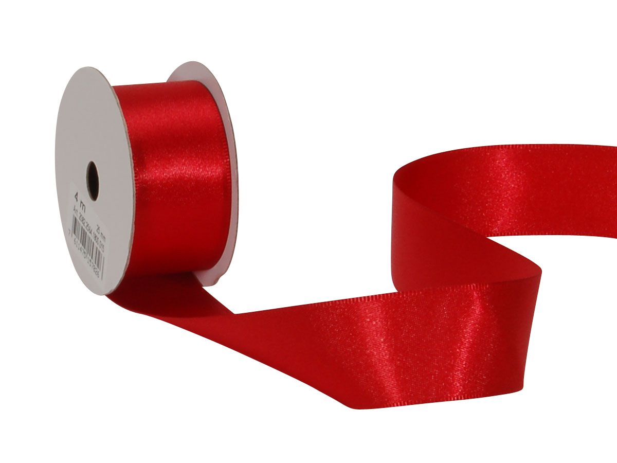 SPYK Bande au satin Cubino 2082.2564 25mmx4m rouge (7611475157026)