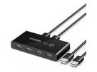 UGREEN Sharing Switch Box 30767 2in4 Out USB 2.0,(BB) (6957303837670)