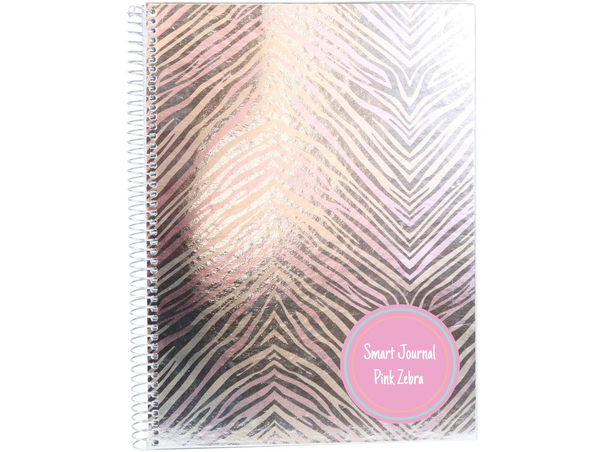 ANCOR Smart Journal A5 Pink Zebra 112825 90g 80 fogl. (5604730112825)