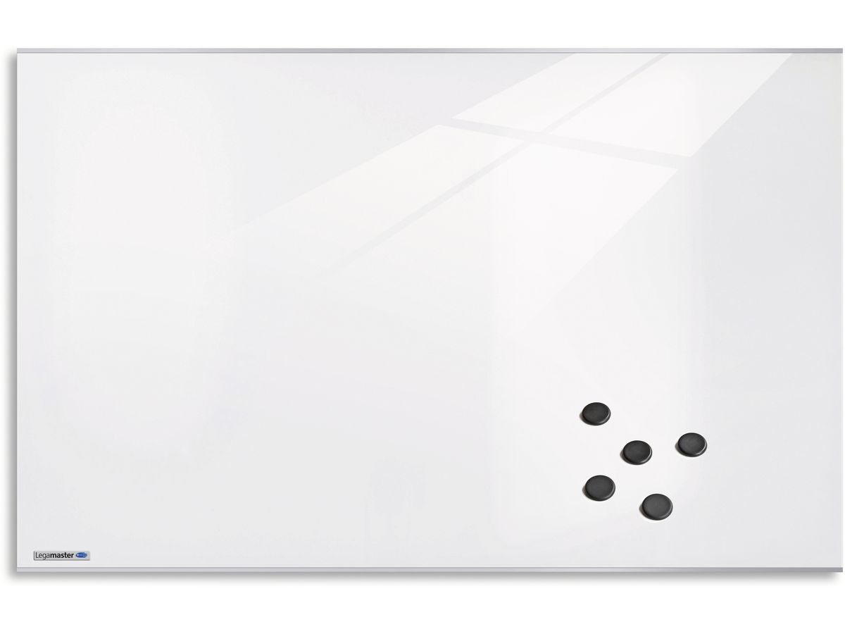 LEGAMASTER Glasboard 7-181600 Magnete 5 Stk. schwarz (8713797062114)