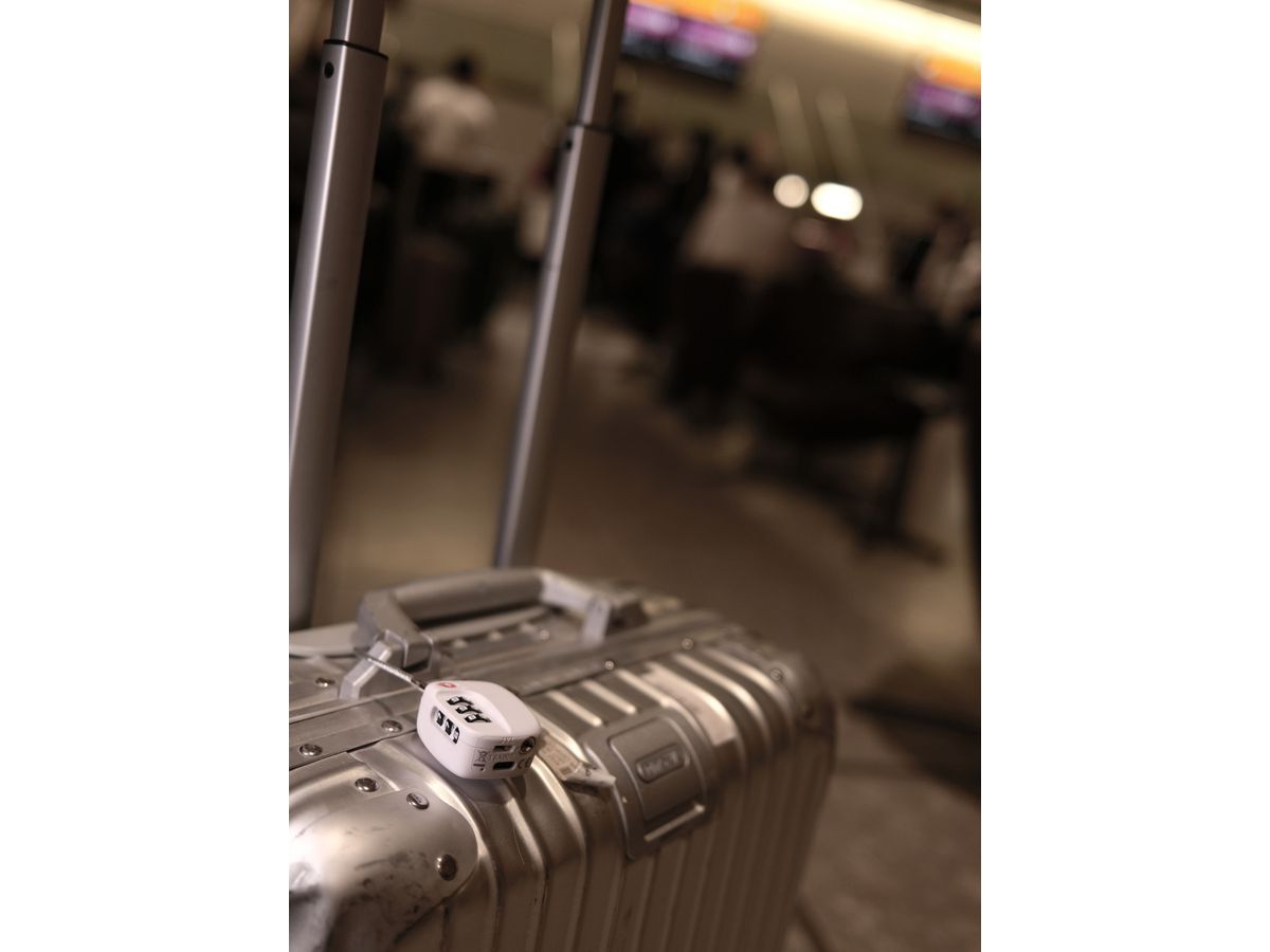 BOOMPODS Tracker Schloss TSA TTSAWT white (5060746170776)