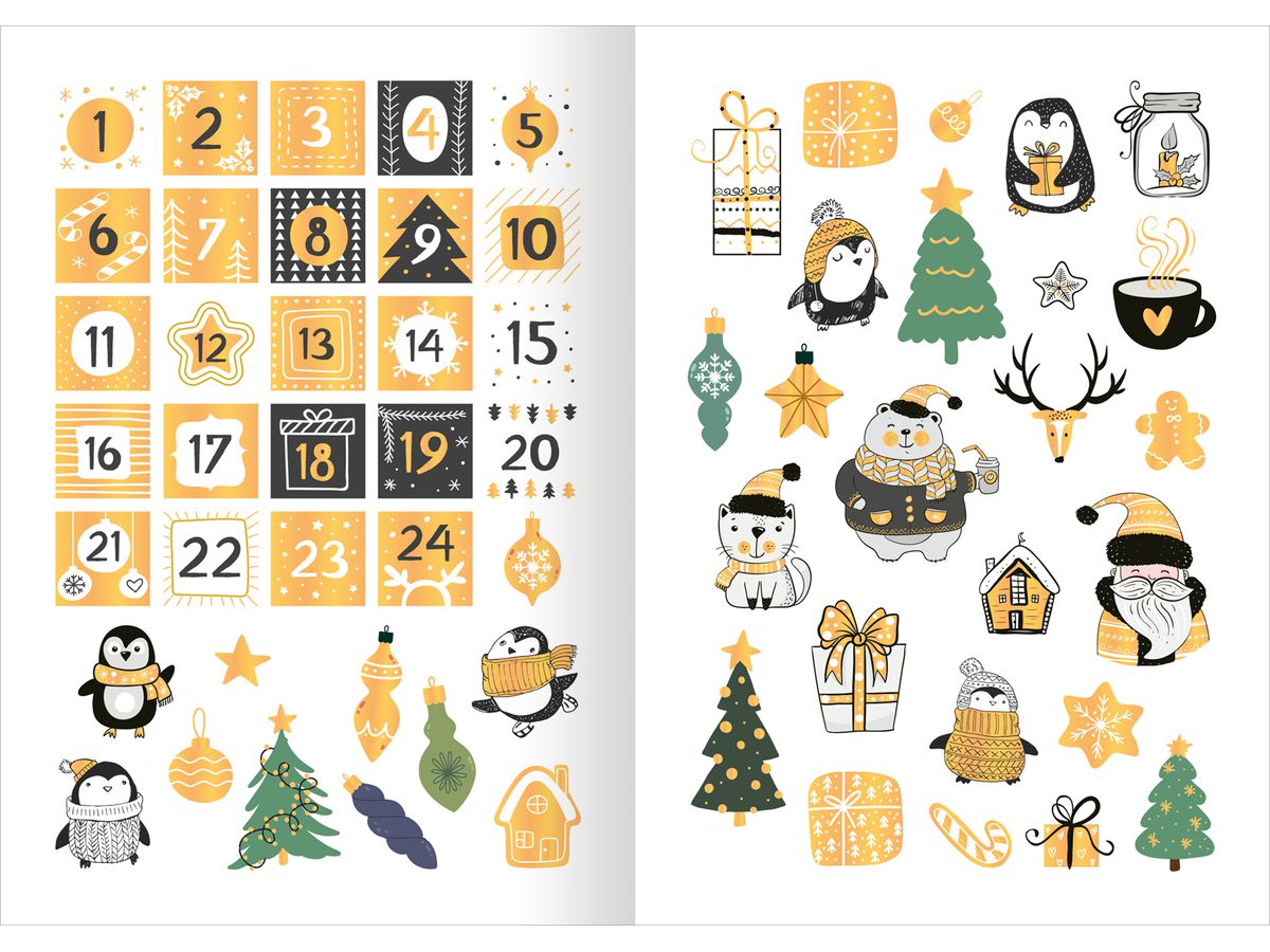 ARS EDITION Calenda. Avvento 21x14.8cm 13392 Adesivi (4014489133926)