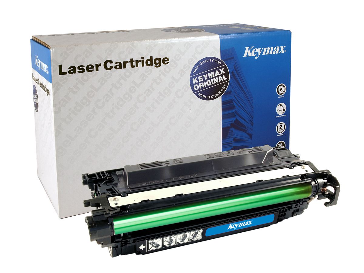 KEYMAX RMC-Modulo di toner HY nero CE250XKEY per HP CLJ CP 3520 10'000 p. (4016807088925)