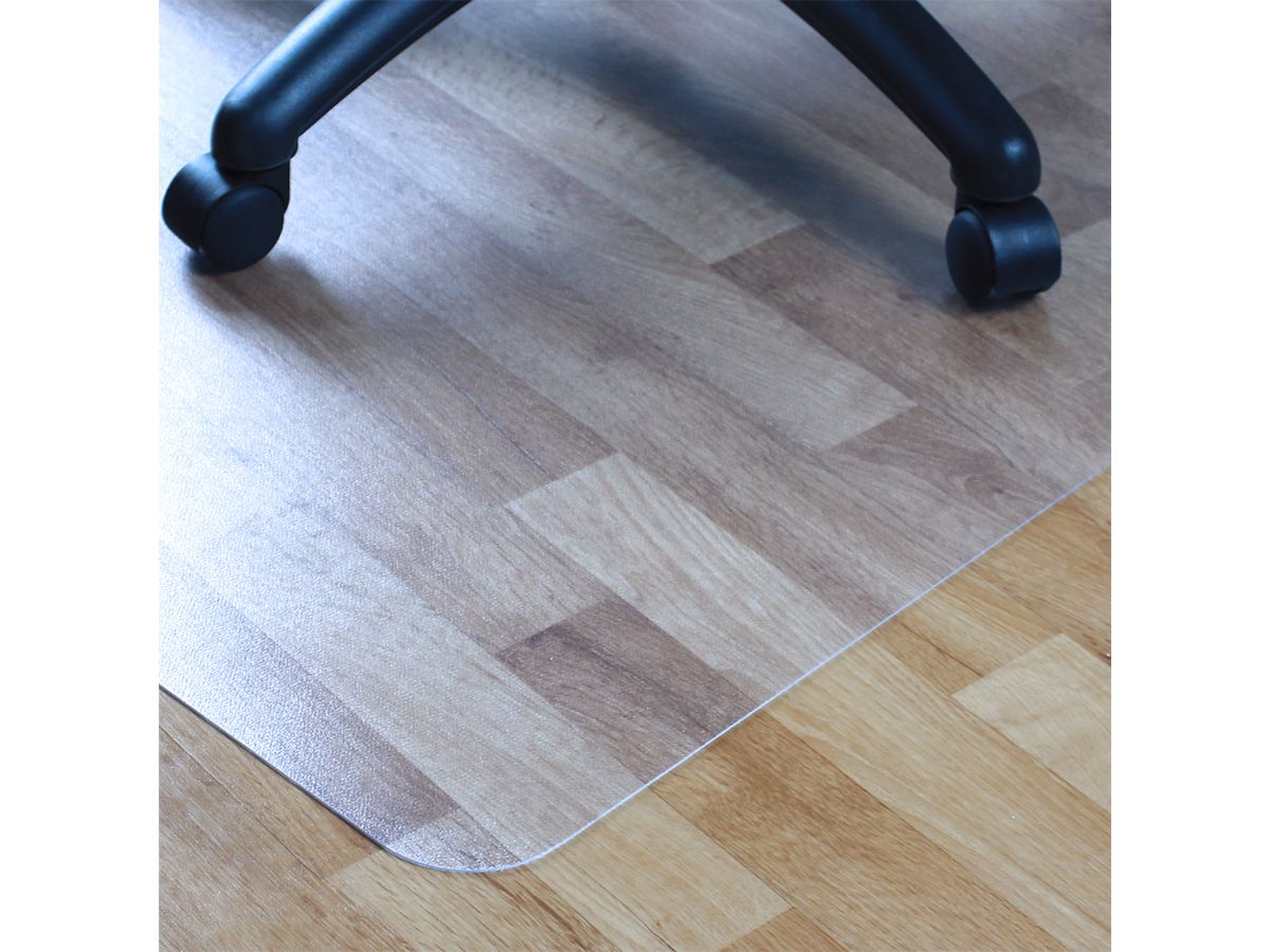 NOVOOO Bodenschutzmatte 116x134cm ECCMFLPS0008 Polycarbonat, für Hartböden (7630006772415)