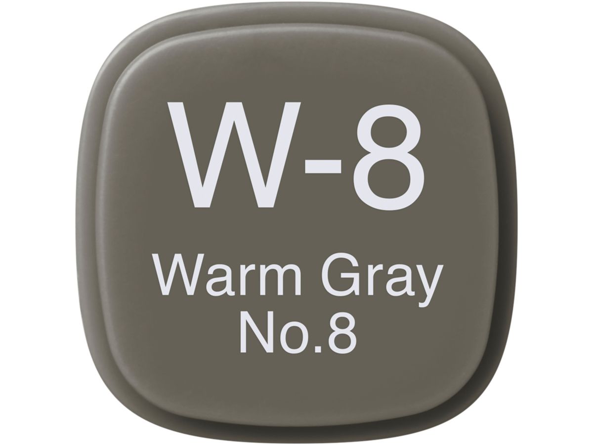 COPIC Marker Classic 20075112 W-8 - Warm Grey No.8 (4511338000427)