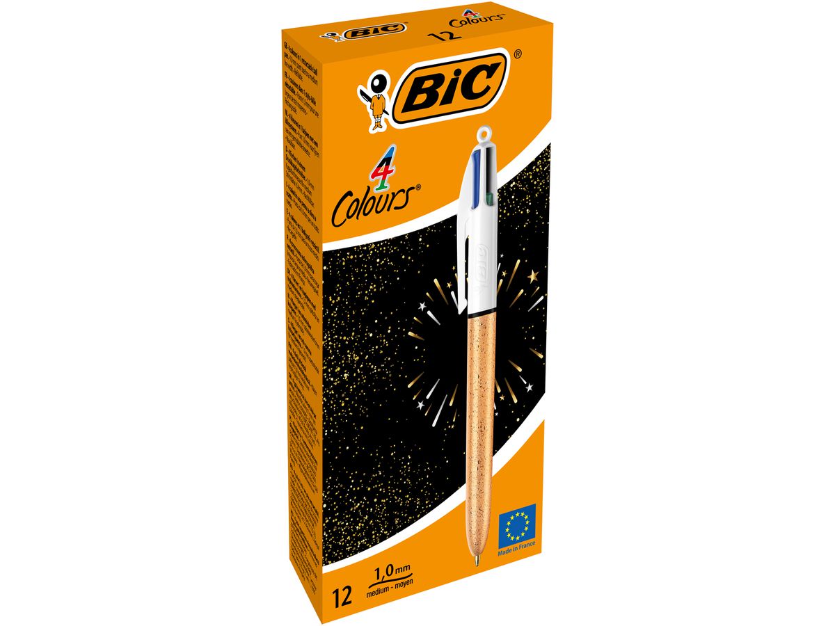 BIC Stylo à bille 1mm 992701 4 Colours Frozen 12 pcs. (3086123595125)