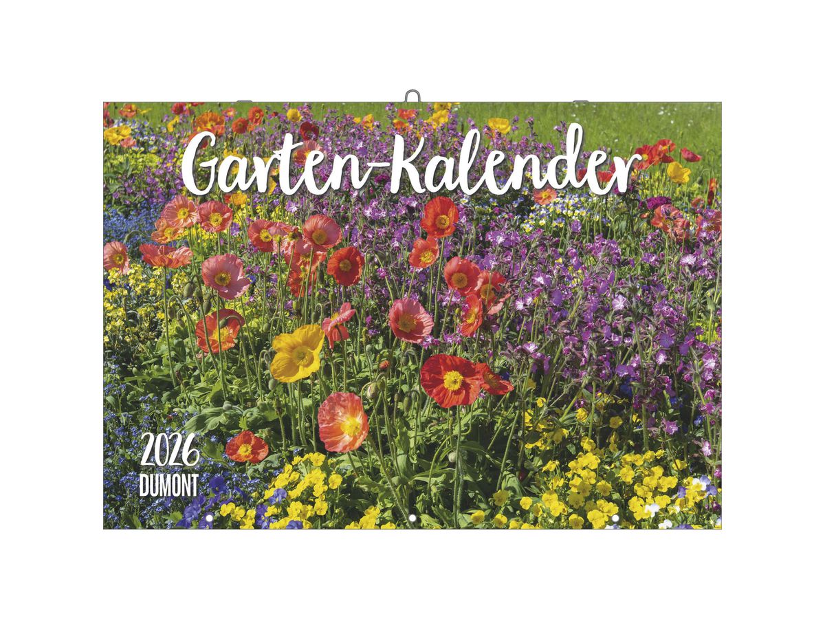 DUMONT Bildkalender 2026 260371 Garten-Kalender DE 42x29cm (4069095003712)