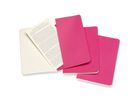MOLESKINE Carnet carton 3x P/A6 629643 lingé, pink, 64 pages (8058647629643)