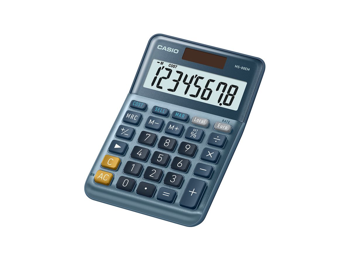 CASIO Tischrechner MS-88EM (4549526609916)