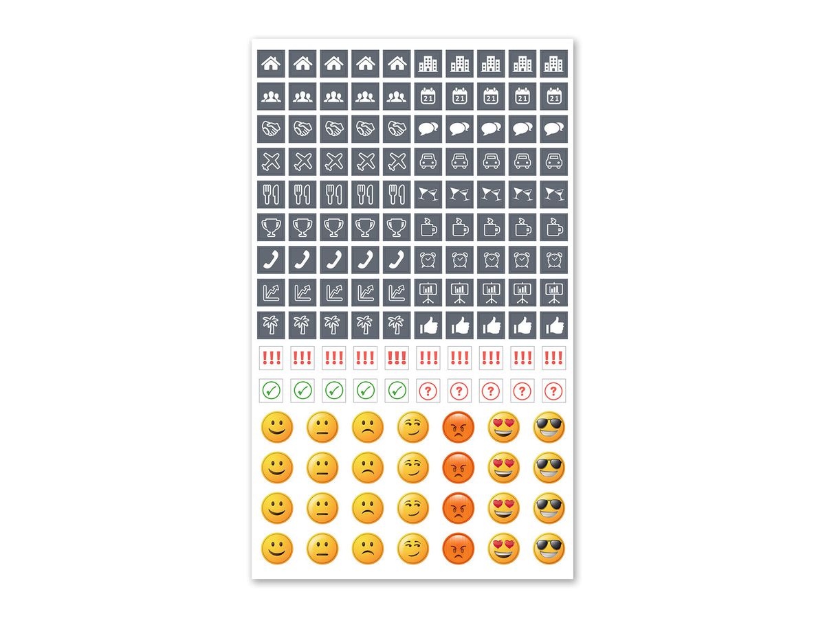 CONCEPTUM Calendrier semainier 2026 C2637 1S/2P gris foncé 9.3x14cm (4004360772214)