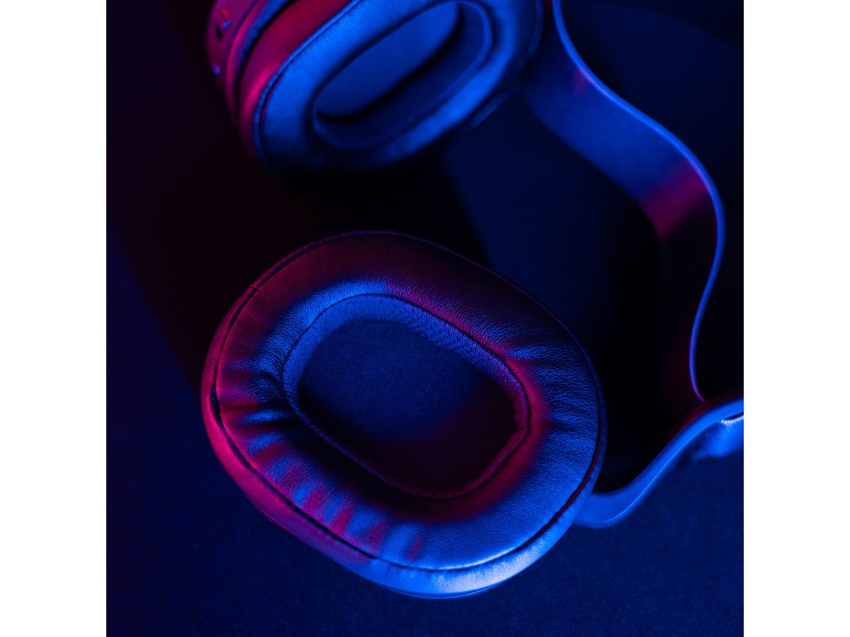 JLAB Nightfall Gaming Headset IEUGHBNHTFALLRBLK4 Wireless, Black (0810119072061)