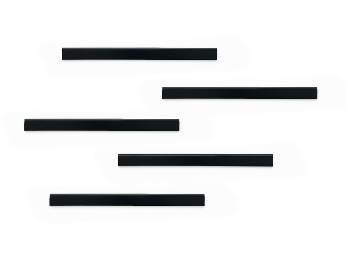 DURABLE DURAFIX Rail 210mm 470601 nero 5 pezzi (4005546990941)