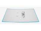 BIELLA Classeur Plasticolor 4cm 10740406U bleu clair A4 (7611365200573)