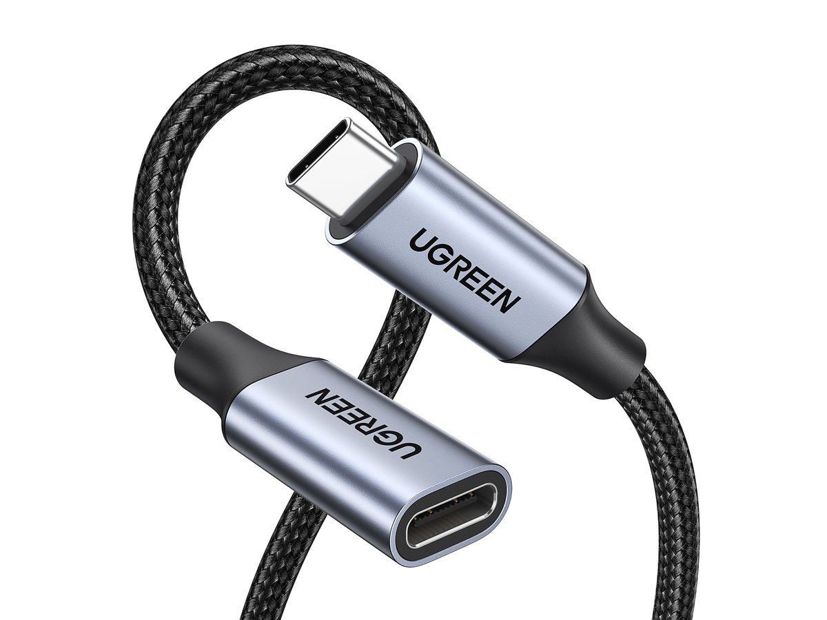 UGREEN Cable USB-C Male to Female 30205 3.1 Gen2, 1m (6957303832057)