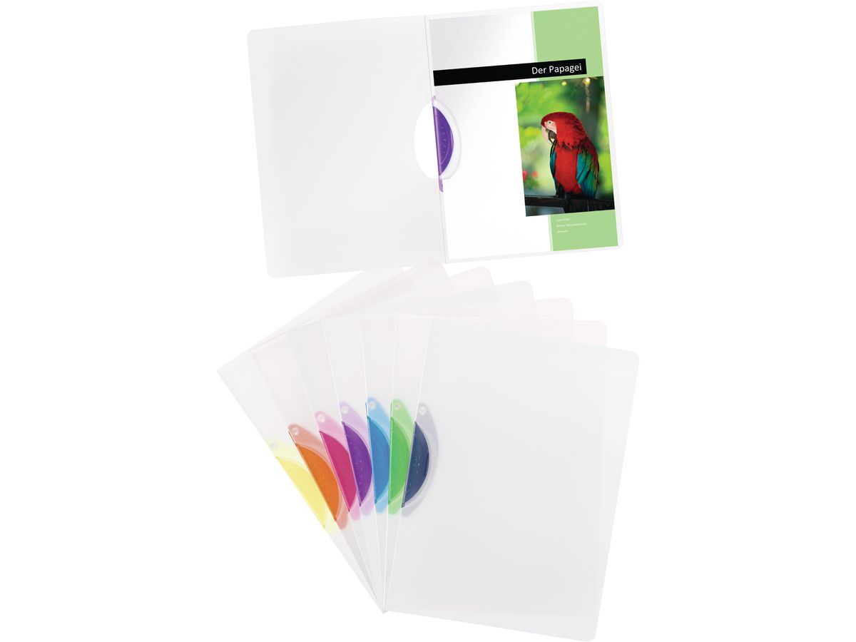 KOLMA Klemmhefter Easy Plus A4 11.012.01 grün, 30 Blatt, Kolmaflex (7611967111970)