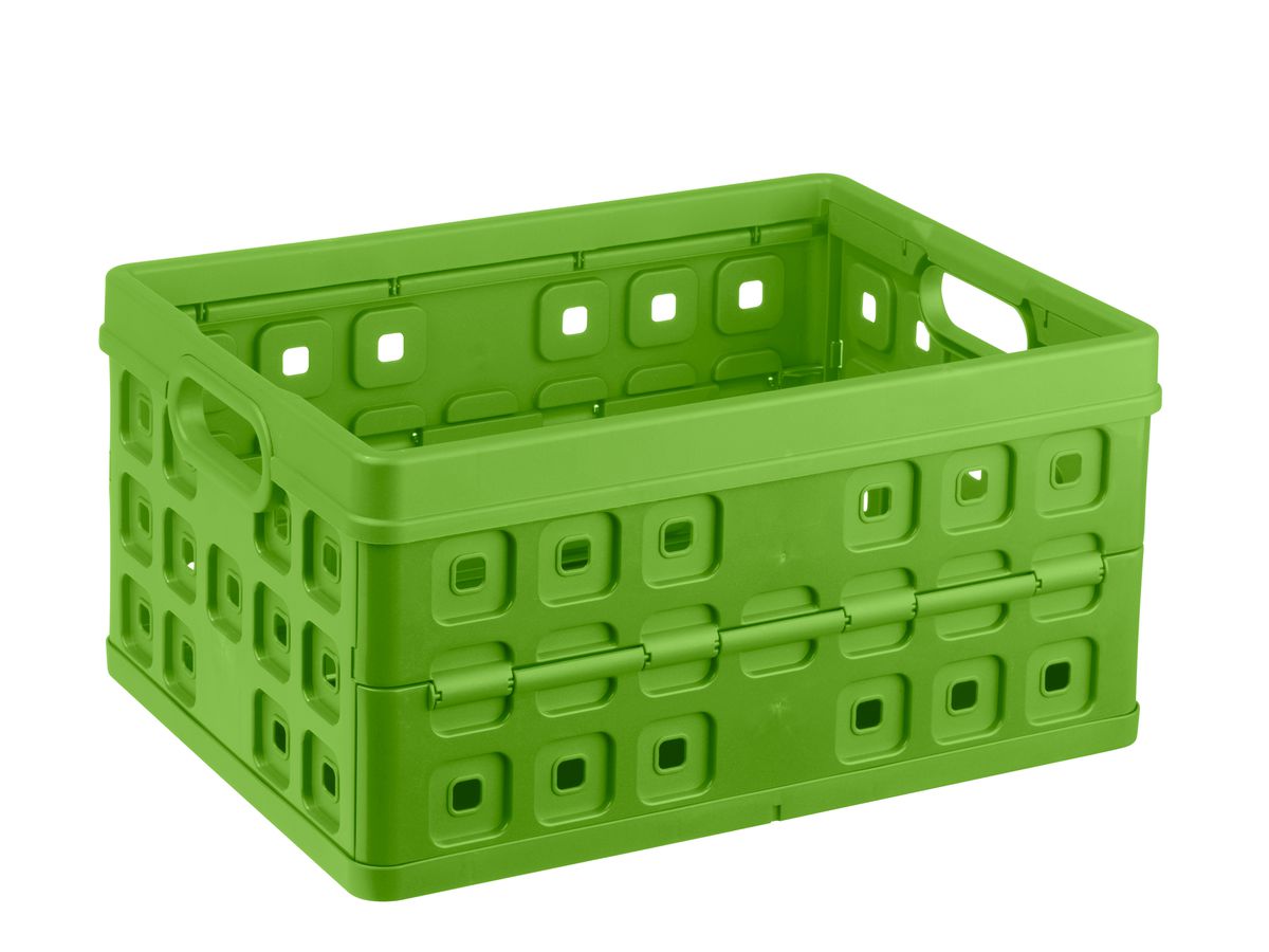 SUNWARE Boîte pliante 32lt 500.57000661.00 vert 49x36x24.5cm (8711112570559)