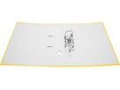 BIELLA Classeur Plasticolor 4cm 10740420U jaune A4 (7611365200658)