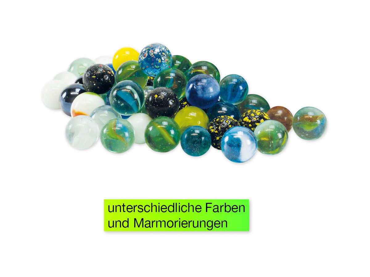 TIMETEX Billes en verre Fascination 93056 ca. 16mm ø 144 pcs. (4055218930560)