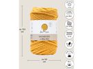 I AM CREATIVE Macrame Rope 6205.1 mustard, 5mm, 330g (7640415811070)