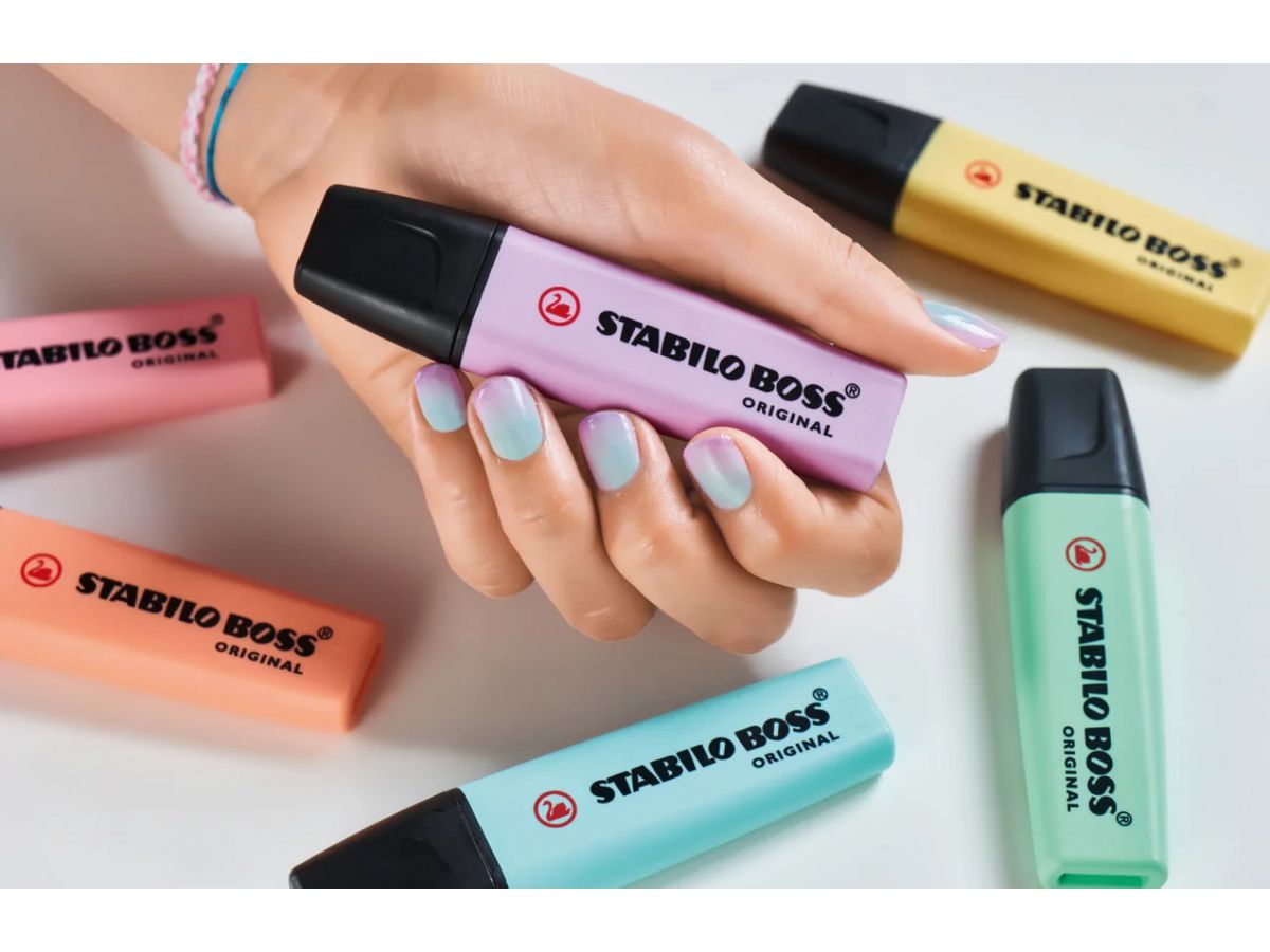 STABILO Textmarker BOSS Pastell 70/4-2 4 pezzi (4006381492867)