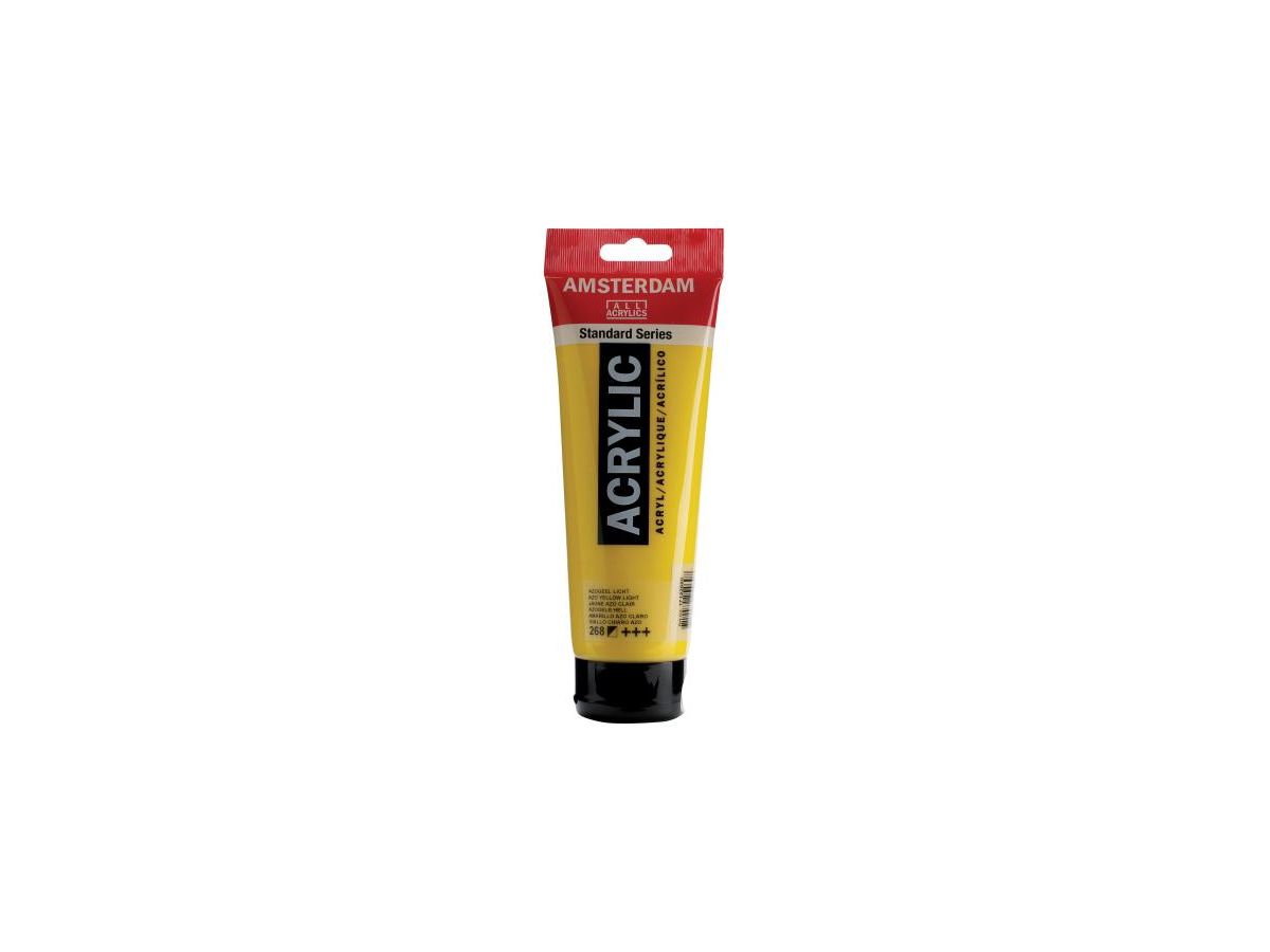 AMSTERDAM Colore acrilici 250ml 17122680 azo giallo 268 (8712079254698)
