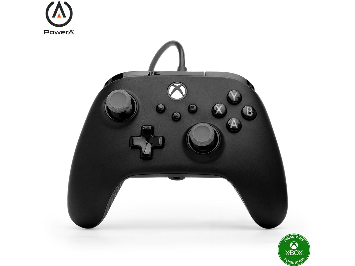 POWER A Advantage Plus Wired Ctrl. XBGP0439-01 XBox,Charcoal (0617885136917)