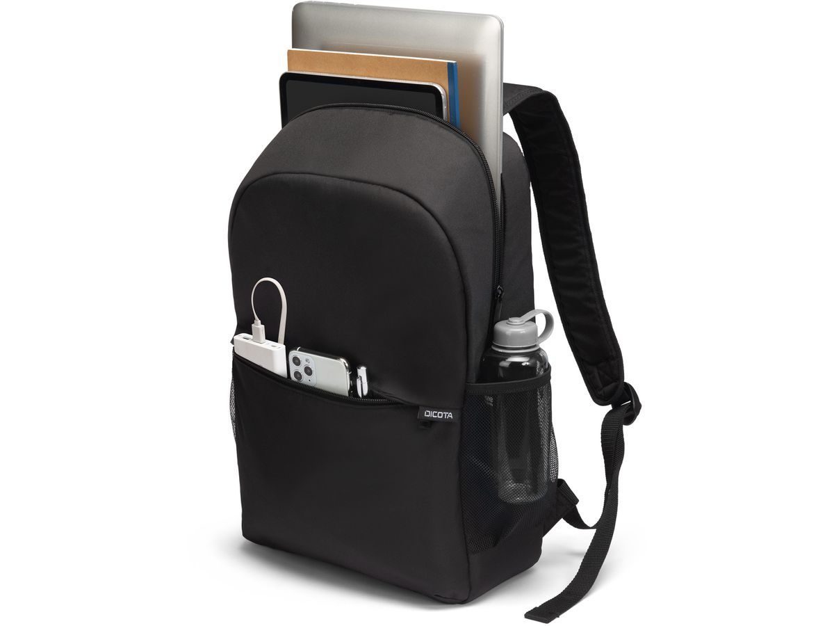 DICOTA Backpack ONE D32086-RPET 15-17.3 inch Black (7640239421707)