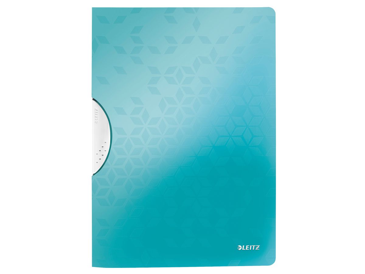 LEITZ Fermeture à pince WOW A4 41850051 bleu 30 flls. (4002432106516)
