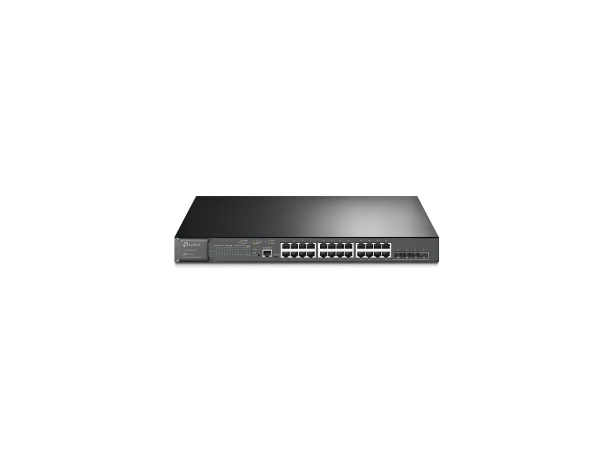 TP-LINK 24-Port Gigabit Switch SG3428XMP with 24-Port PoE (6935364030773)