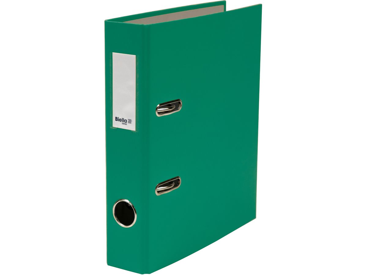 BIELLA Classeur Plasticolor 4cm 10750430U vert A5 (7611365258055)