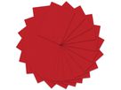 URSUS Papier à dessin couleur A4 2174621 130g, rouge 100 feuilles (7612532004116)