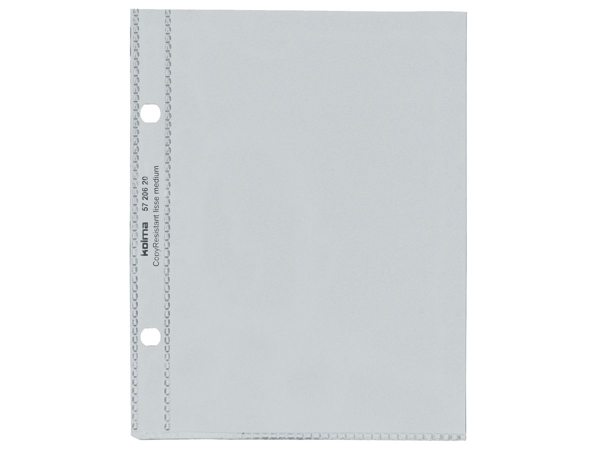 KOLMA Poches A6 57.206.20 100 pcs. (7611967570333)