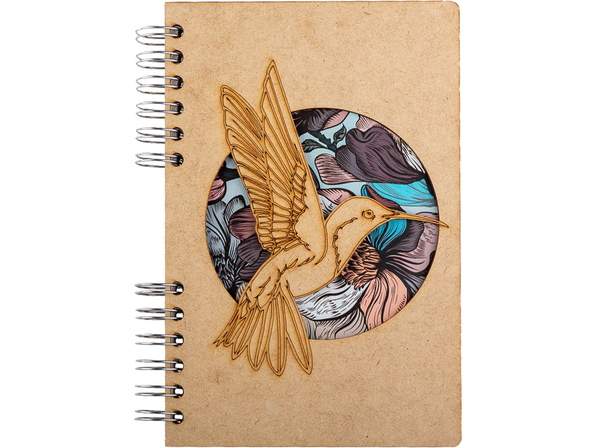 KOMONI Notizbuch Hummingbird A5 KOLIB5G liniert 90 Blatt (8720634482479)