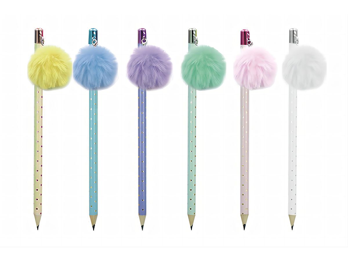 ROOST Crayon Big Pompon Charm TSKY-P2317 assorti (7612532059116)