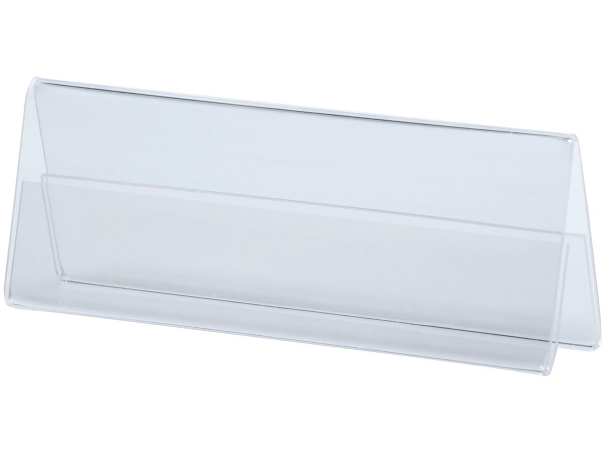 DEFLECTO Porte-nom de table 48701 transparent A5 (0079916487014)