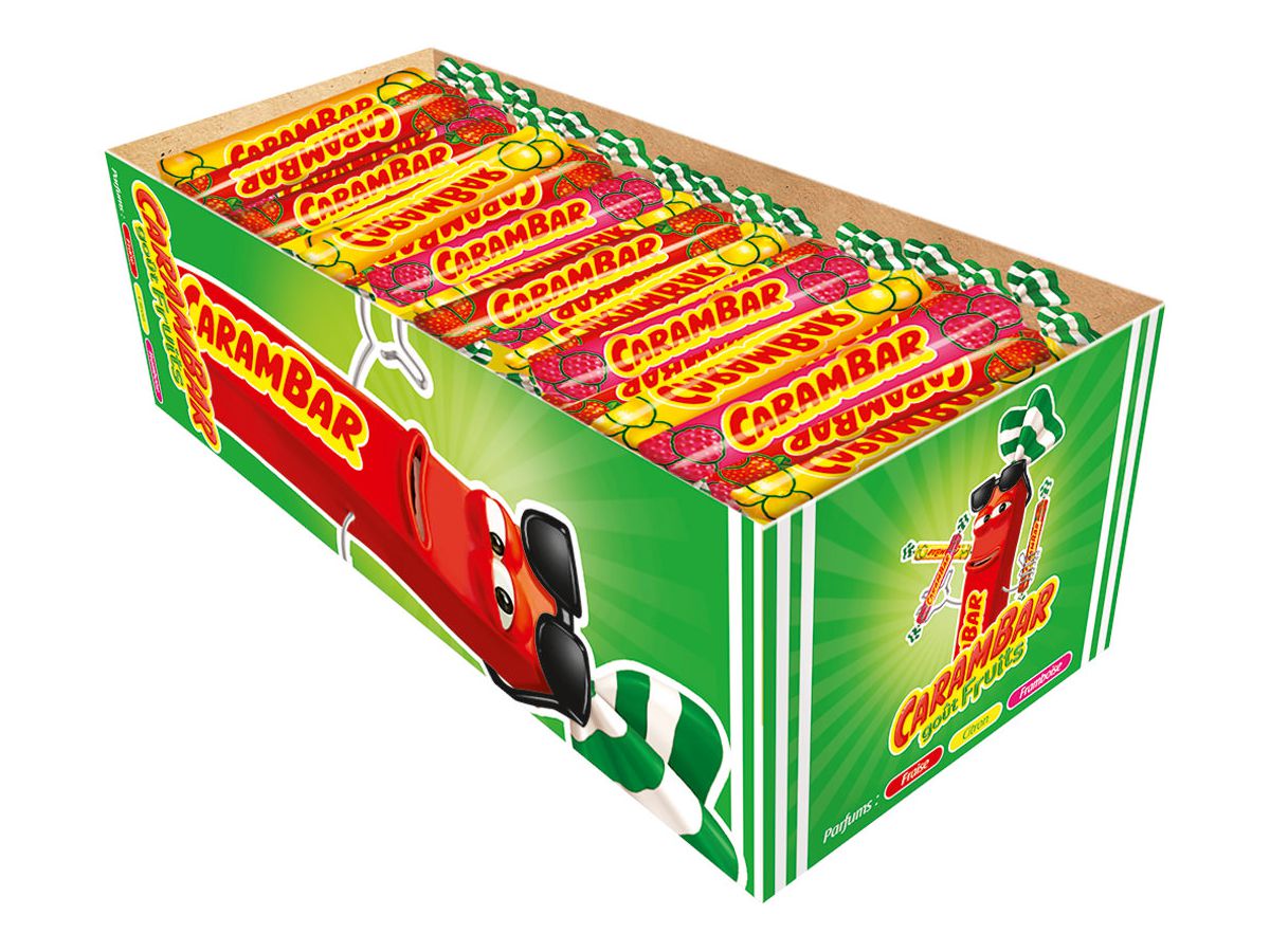 CARAMBAR Fruit 4620 1224g, 180 pz. (3664346313483)