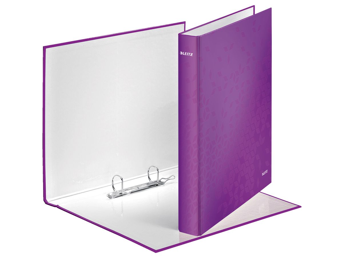 LEITZ Classeur à anneaux WOW A4 42410062 violet (4002432104109)