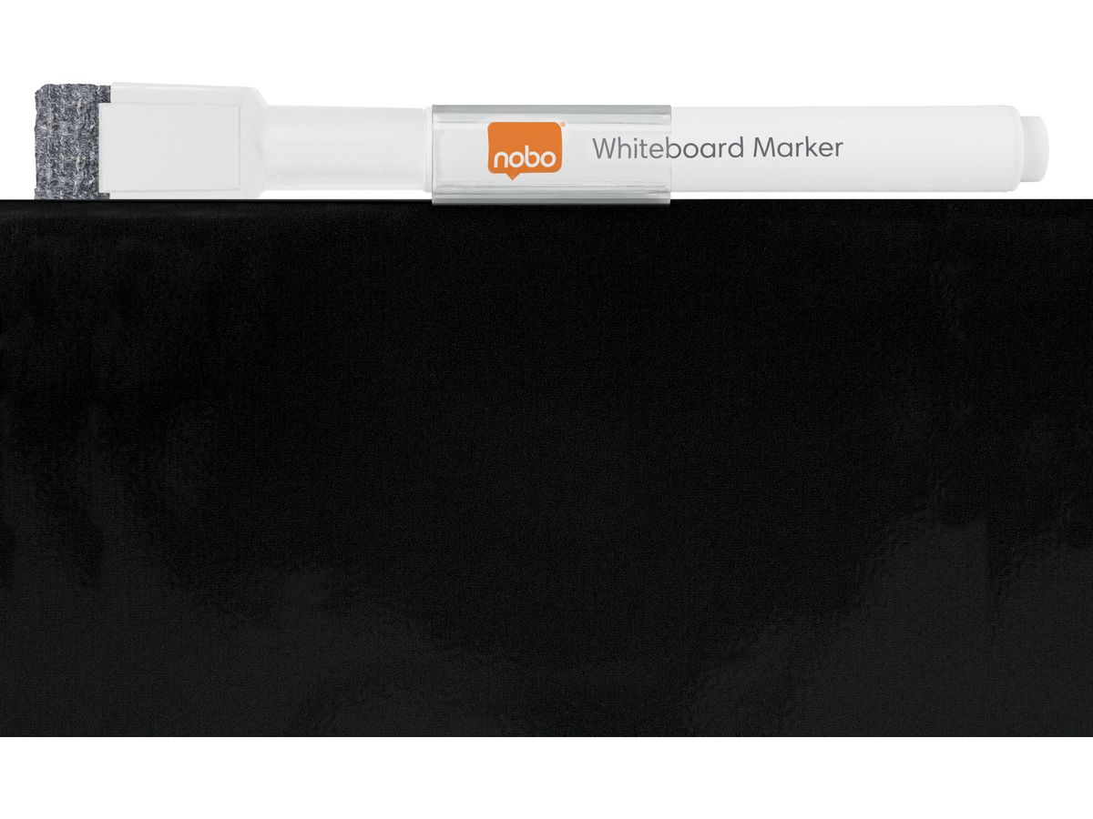 NOBO Quartet magnetico 1903774 360x360mm black (5028252346757)